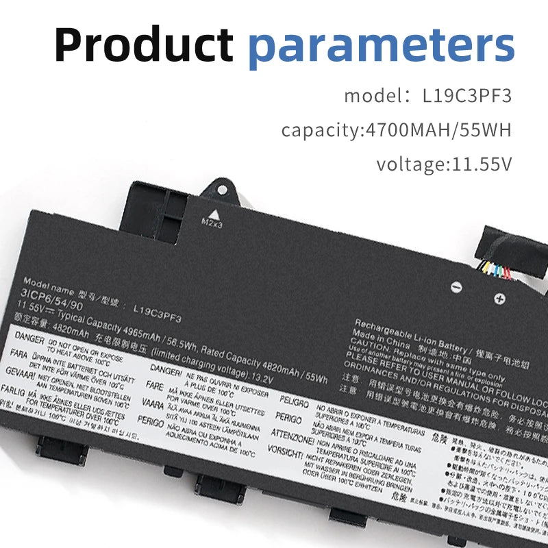 SUOZHAN L19M3PF4 Battery for Lenovo IdeaPad 5 14ALC05 14ARE05