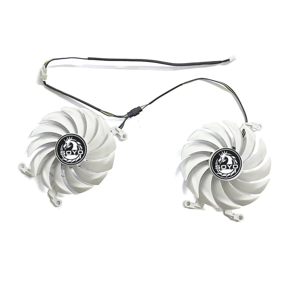 SOYO RX 5700 GPU Replacement Fan 85mm 4-Pin Double Fan