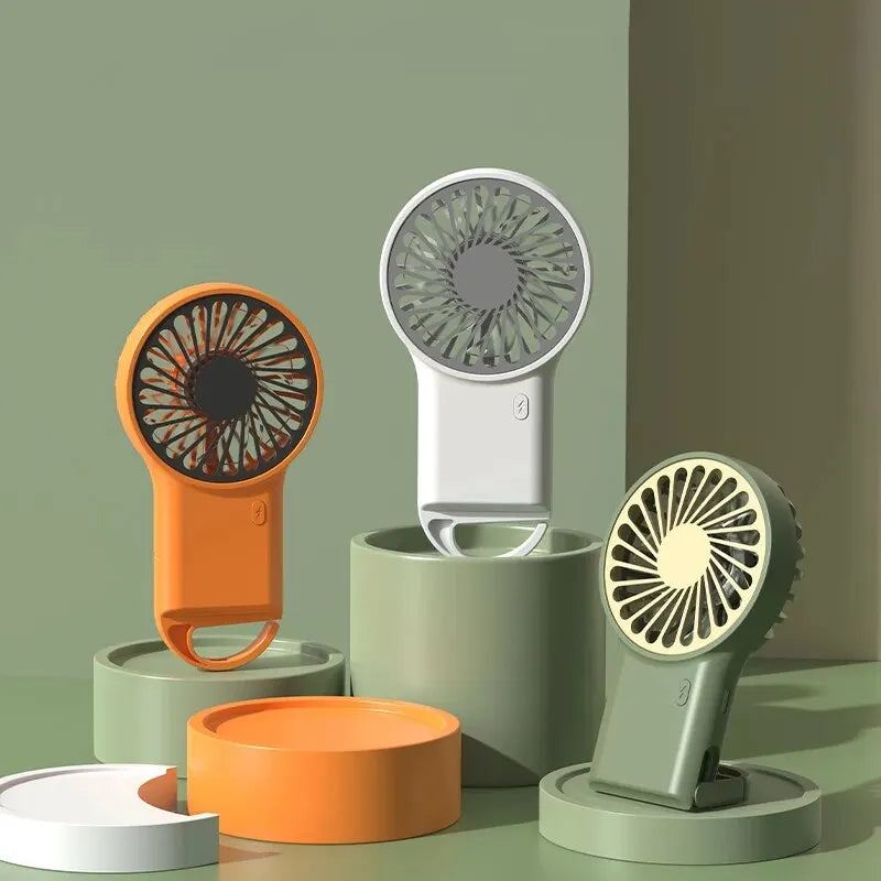 Mini USB Rechargeable Handheld Fan 3-Speed Silent – VIBE Y17