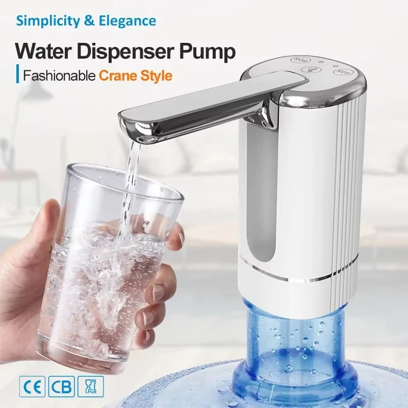 USB Rechargeable Folding Electric Water Pump Dispenser