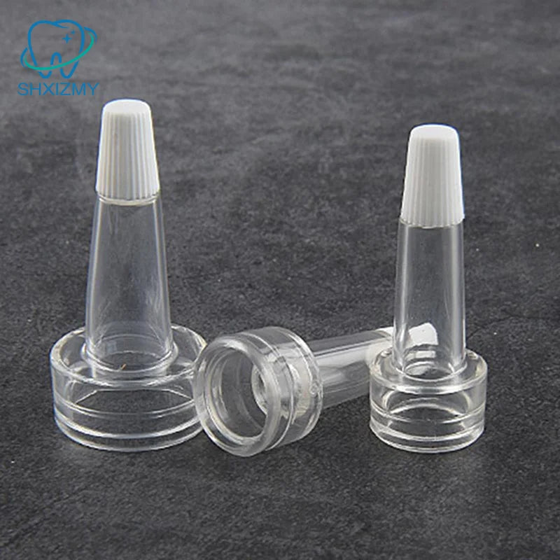 10-Pack Mini Refillable Powder Filling Bottles with Cap