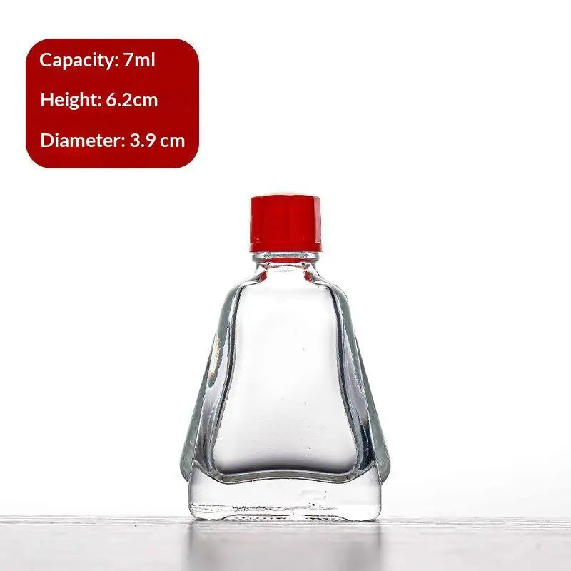 Mini Glass Vials with Lids – Leakproof Travel Oil Bottles