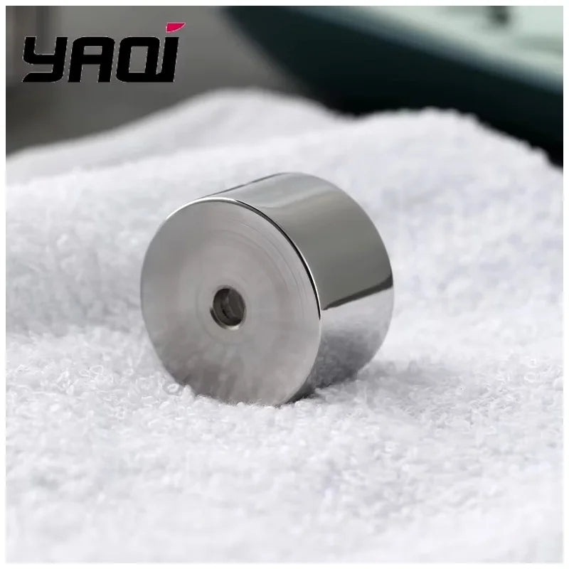 YAQI Inkwell Stainless Steel Razor Holder – Men's Shaving Stand