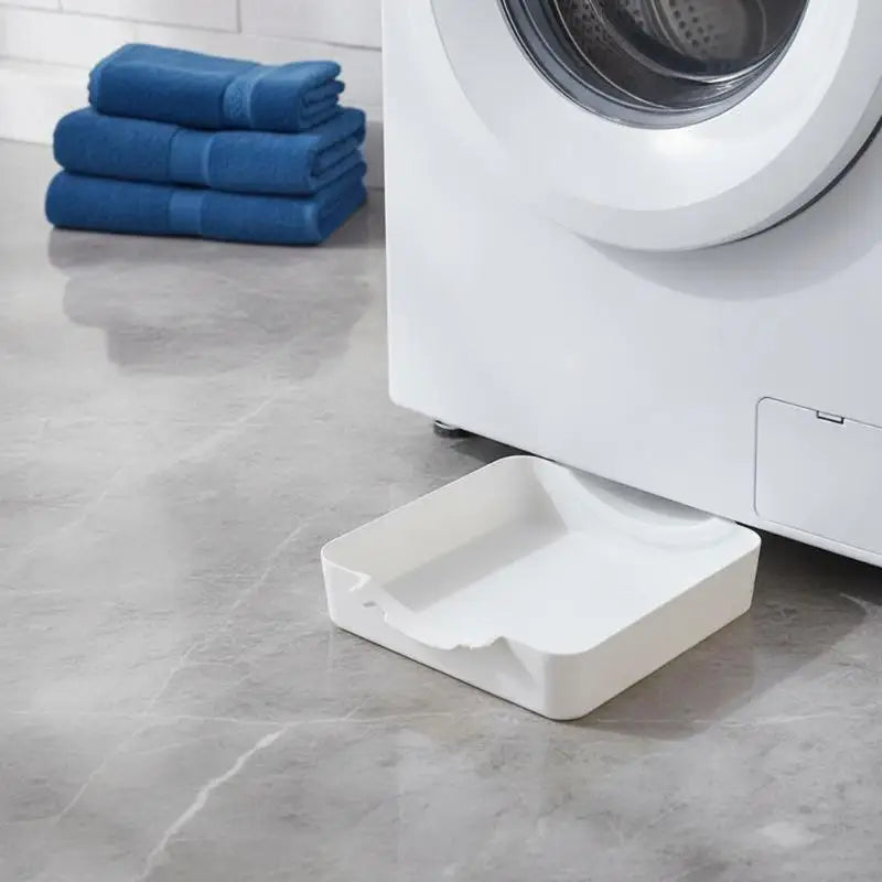 Washing Machine Drain Tray – Spill-Proof Filter Drip Catcher