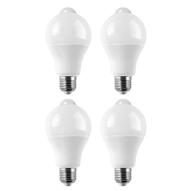 E27 PIR Motion Sensor LED Bulb 9W Auto On/Off – 8 Pack