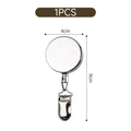 Retractable Self-Adhesive Towel Rack – No-Drill Wall Mount
