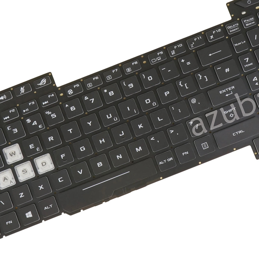 AZUBAY RGB Keyboard for Asus ROG Strix Hero II GL504G