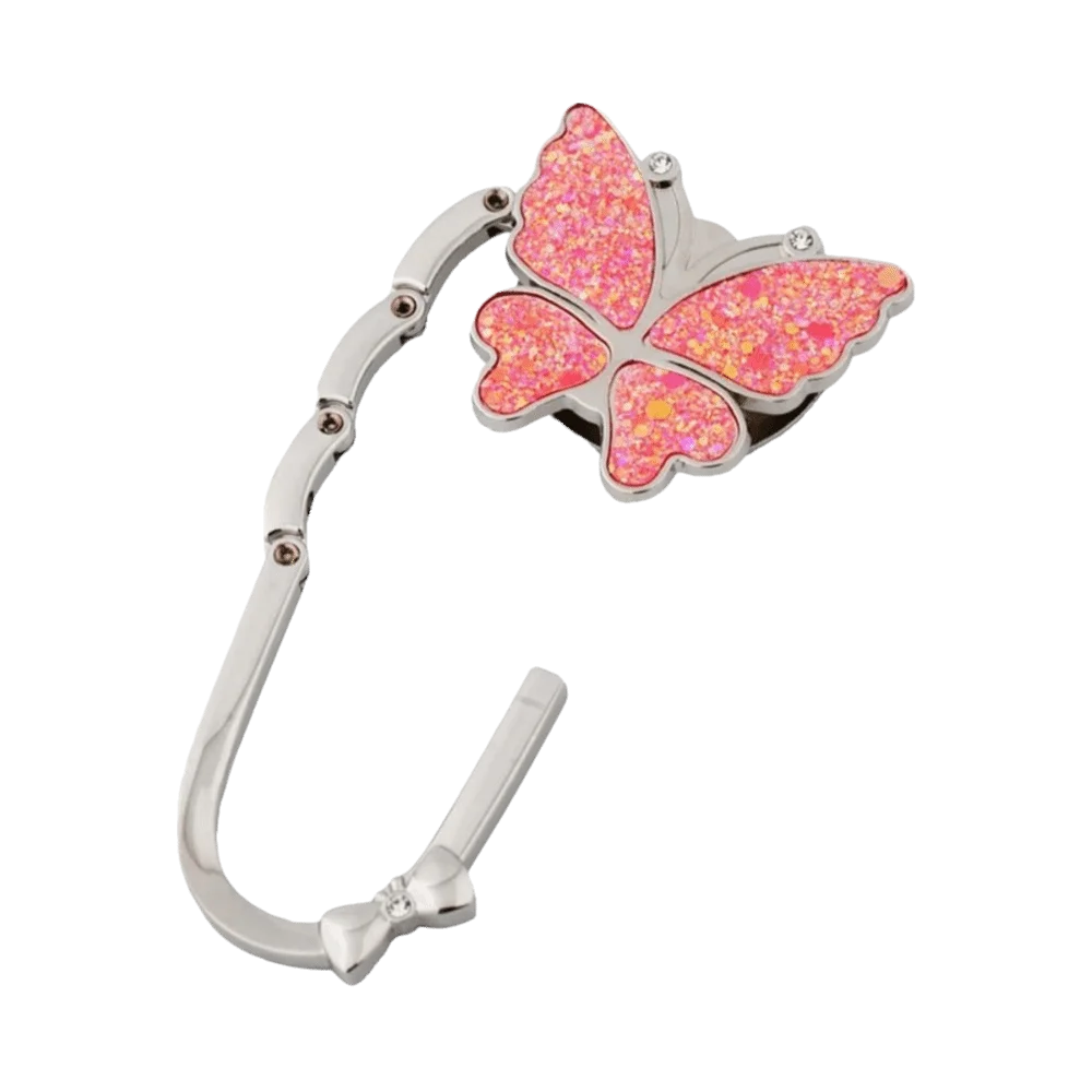 Butterfly Foldable Handbag Hook – Portable Table Purse Hanger