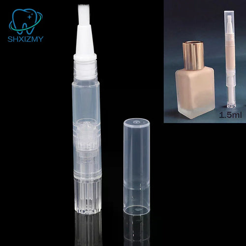 1.5ml Refillable Twist Pen with Brush – Lip Balm & Nail Oil