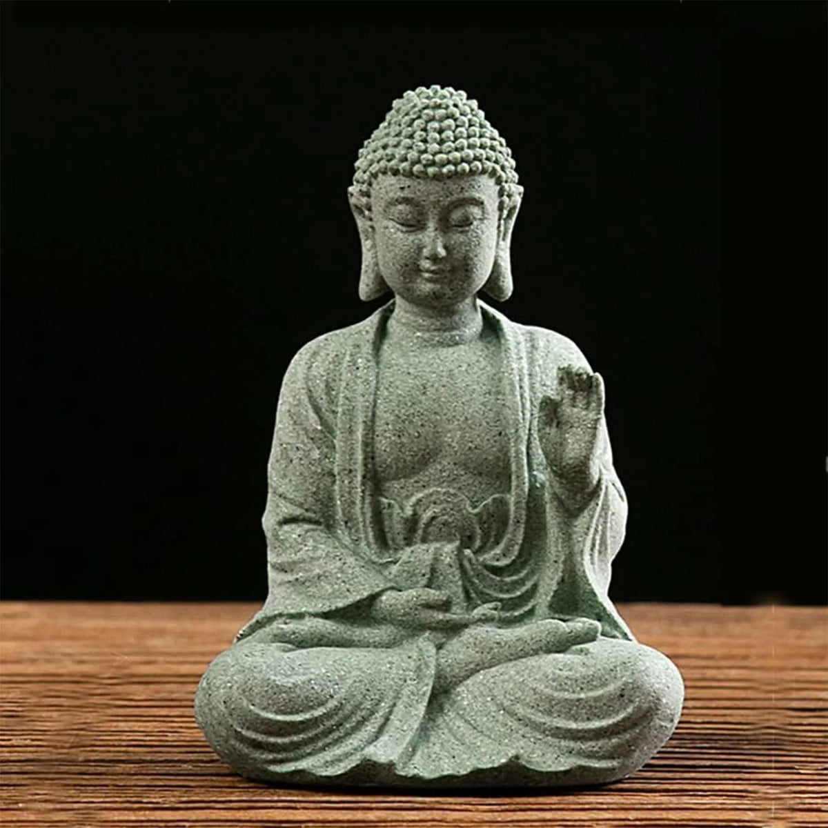Meditating Buddha Stone Statue – Spiritual Home Décor & Gift