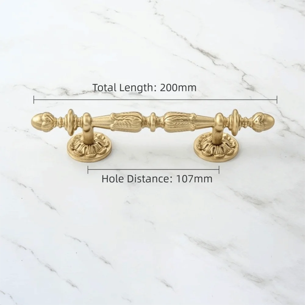 Solid Brass Cabinet Pulls Antique Bronze Brushed Finish Handles