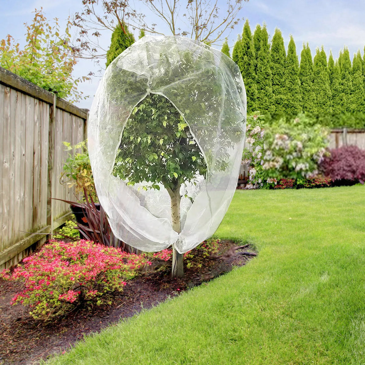 Large Fruit Tree Netting Bags – Bird & Insect Guard w/ Zipper