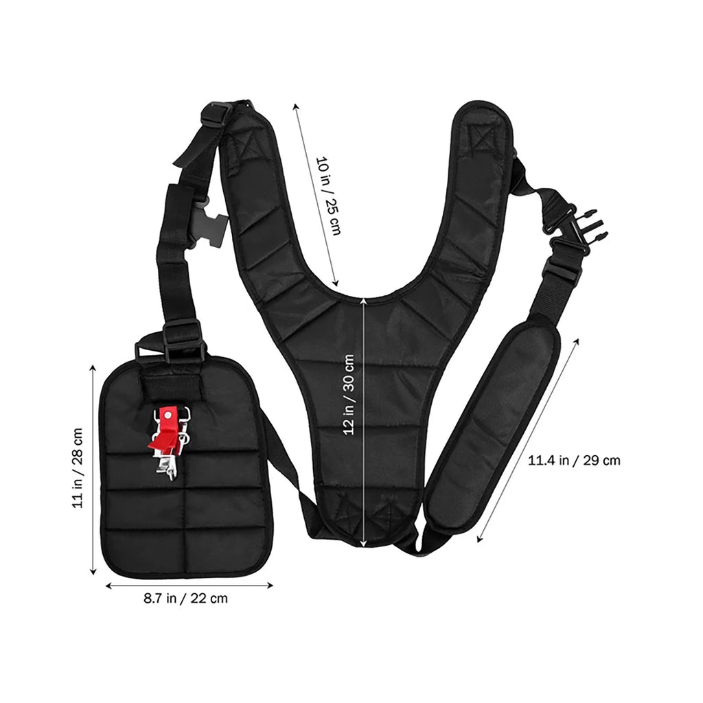 VIBE Double Shoulder Harness Strap for Brushcutter & Strimmer