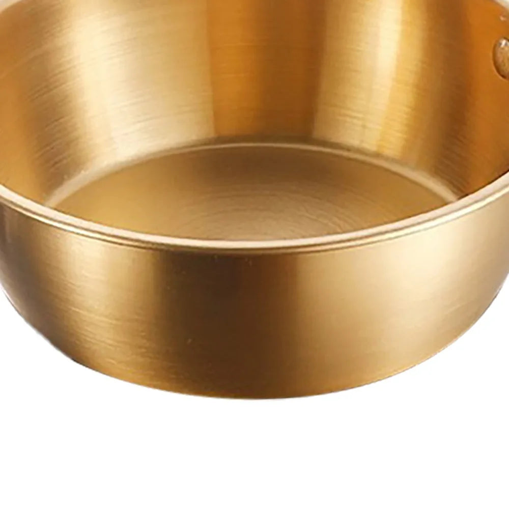 VIBE 304 Stainless Steel Snack Bowl with Handles | Mirror Polish