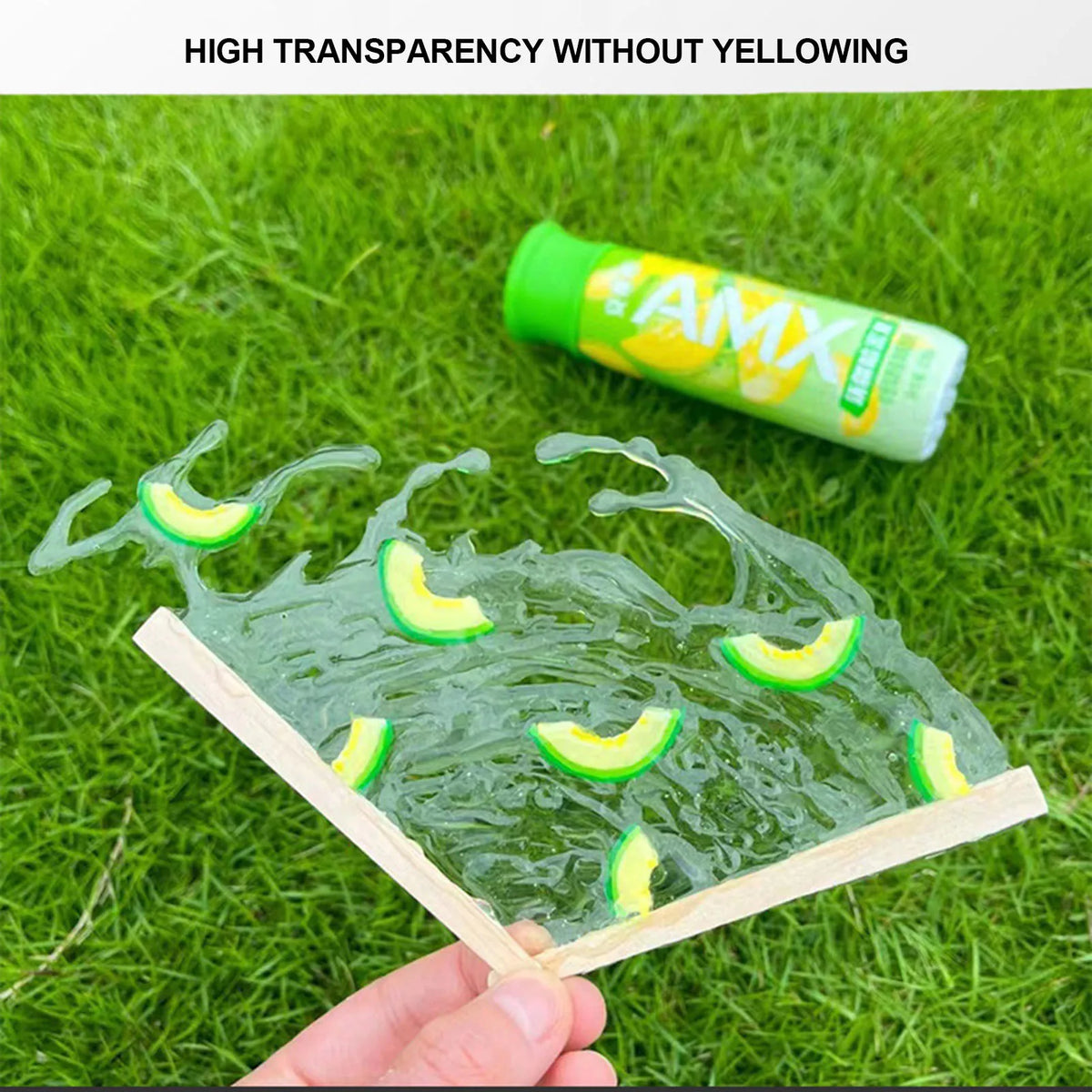 VIBE Transparent UV Resin Glue – Non-Yellowing, Fast Curing