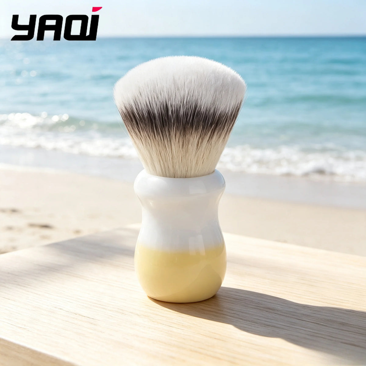 YAQI Naicha Synthetic Hair Men's Wet Shaving Brush 26mm