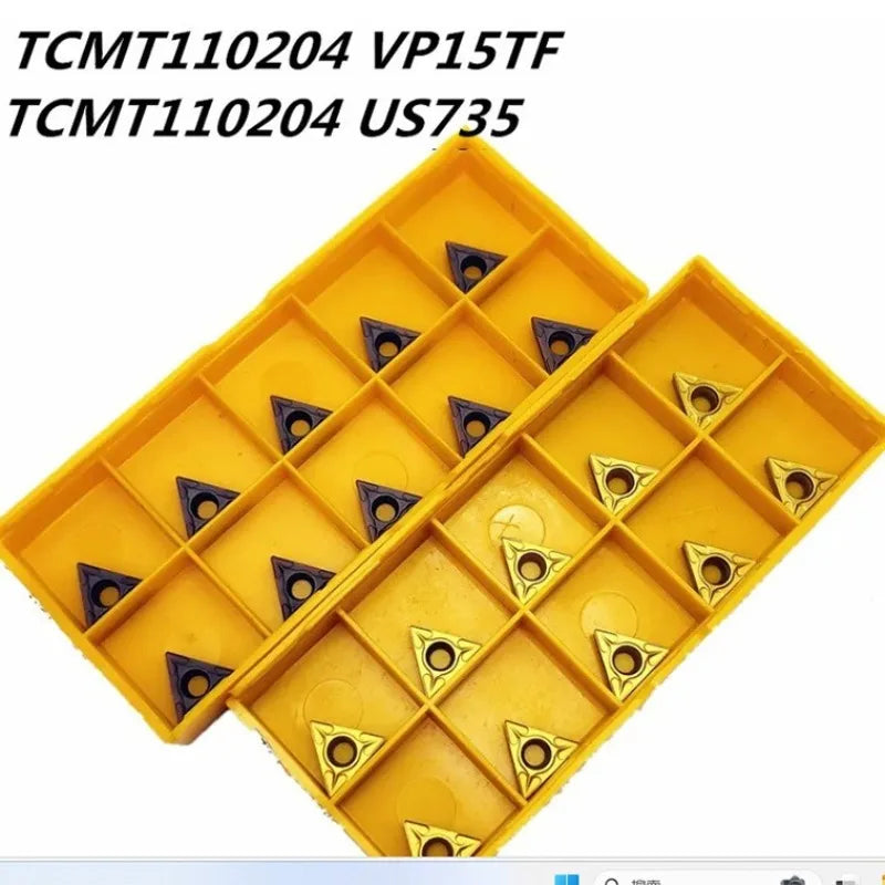 TCMT110204 Carbide Turning Inserts US735 UE6020 VP15TF CNC