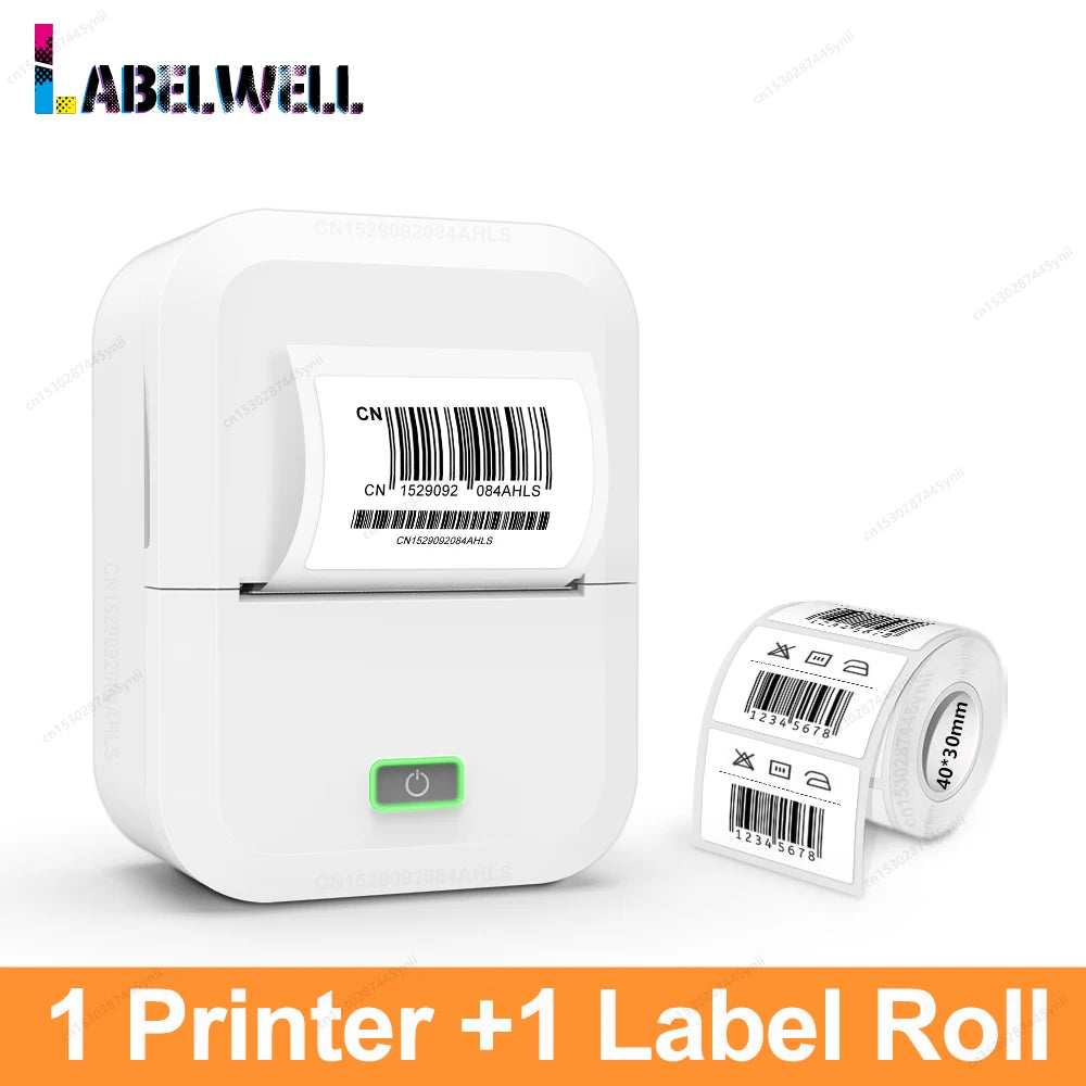 Labelwell X2 Wireless Bluetooth Inkless Thermal Label Printer