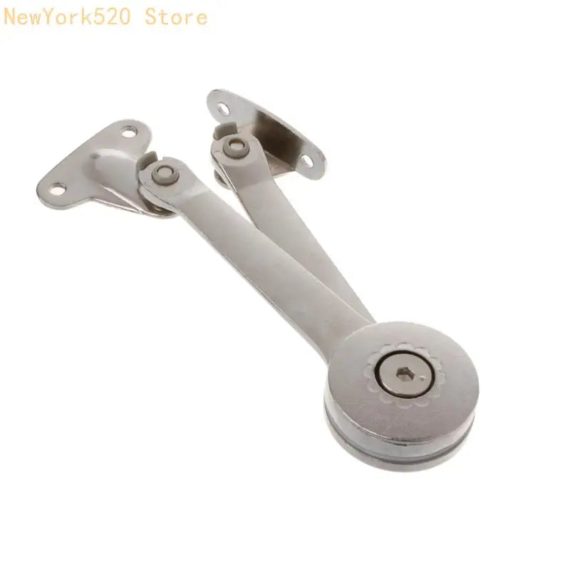 Zinc Alloy Soft-Close Lid Support Stay Hinge for Cabinet & Wardrobe