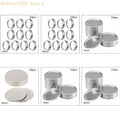 10-Pack Silver Tinplate Canning Lids for Mason Jars – Split-Type