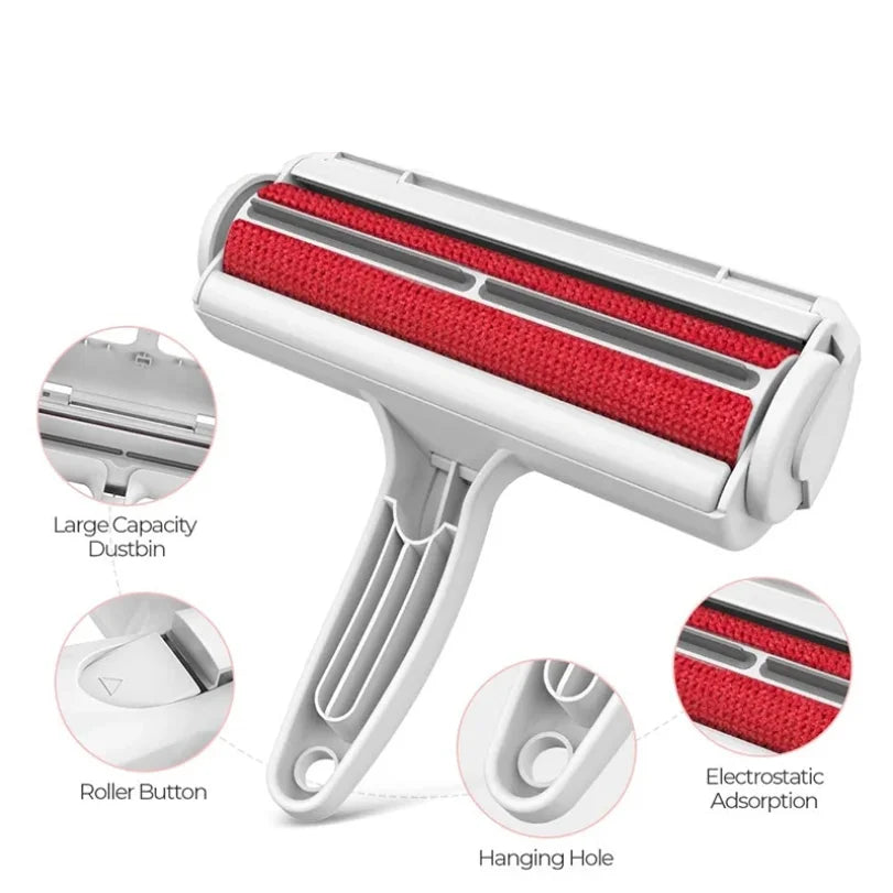 Pet Hair Remover Roller Brush – Reusable Fur Lint Remover