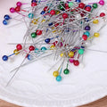 100-Piece Colorful Map Push Pins – Bulletin Board Tacks Set