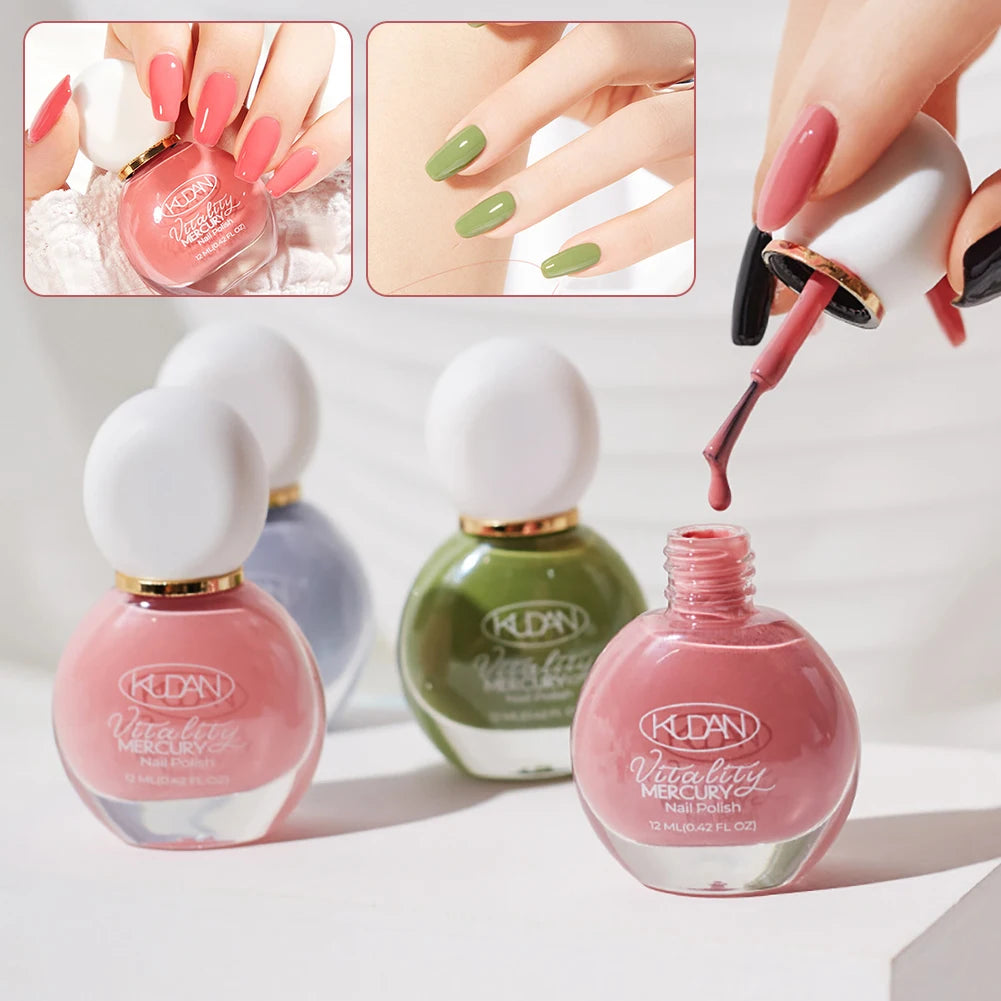 12ml Peelable Water-Based Nail Polish – Quick Air Dry & High Gloss