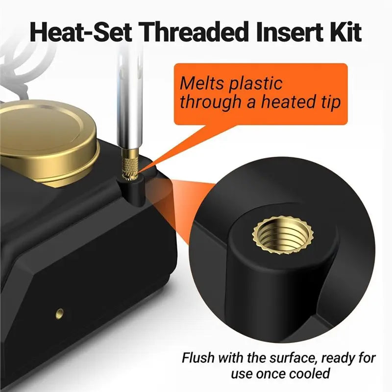 90W Digital Soldering Iron Heat Set Insert Tool Kit M2–M8