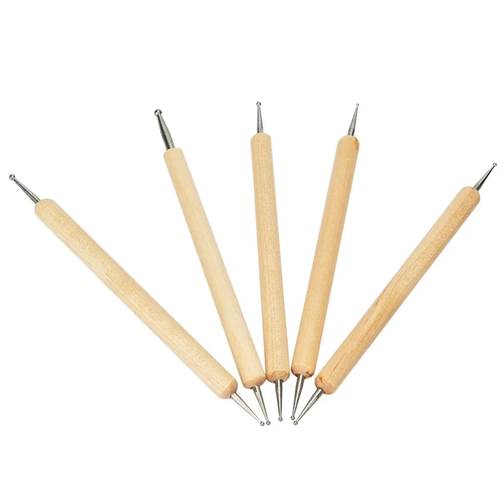 8-Piece Leather Carving Tool Set – Stylus Pens & Spoons