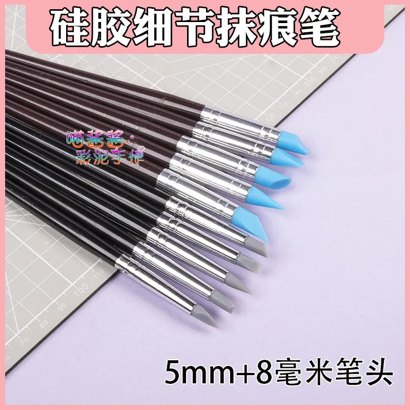Double-Head Clay & Dot Drill Pen – Smear, Sculpt & Detail Tool