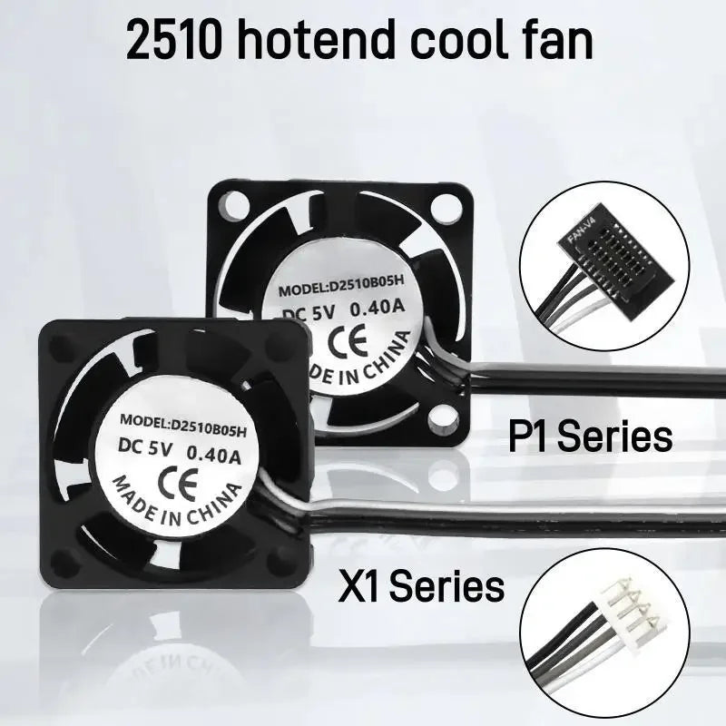 2510 Cooling Fan for Bambu Lab X1 X1C P1S P1P A1 Mini