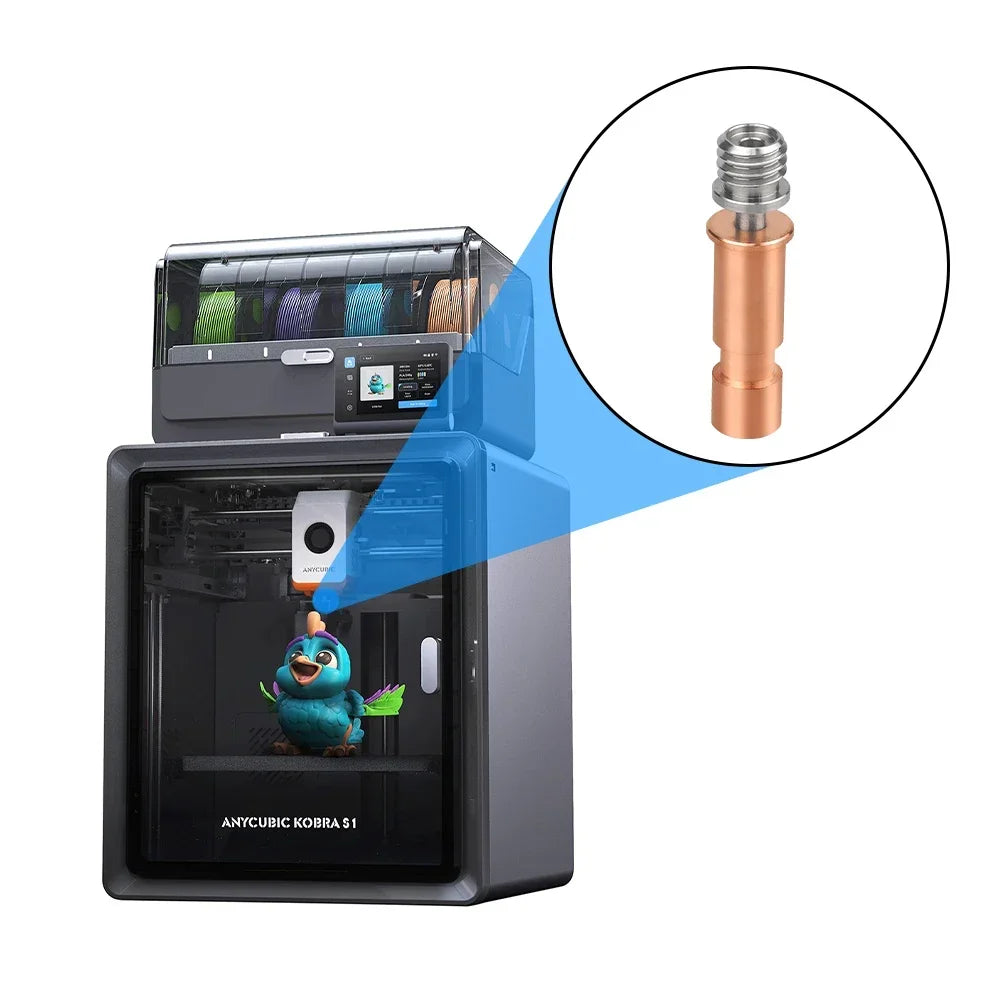 Bimetallic Hotend Throat for Anycubic Kobra S1 & S1 Combo