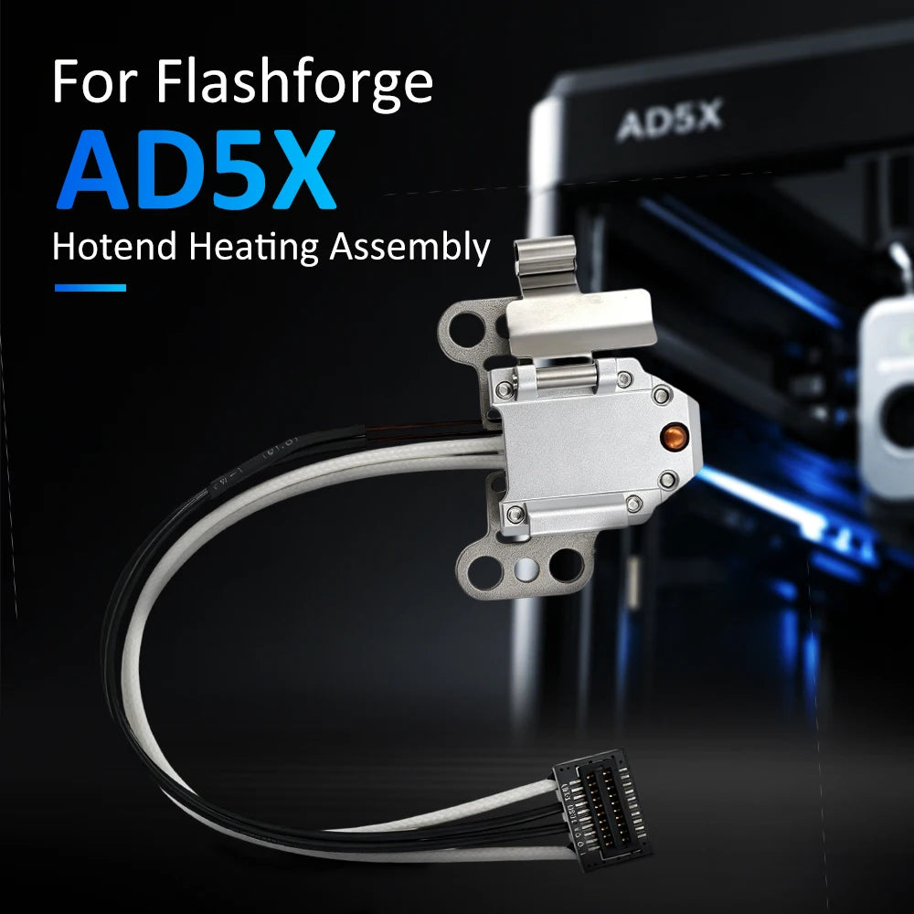 AD5X Hotend Heating Assembly Kit for Flashforge 3D Printer