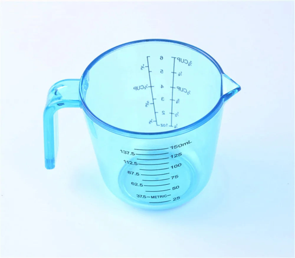 Clear Plastic Measuring Cup 200ml with Scale – Kitchen Tool