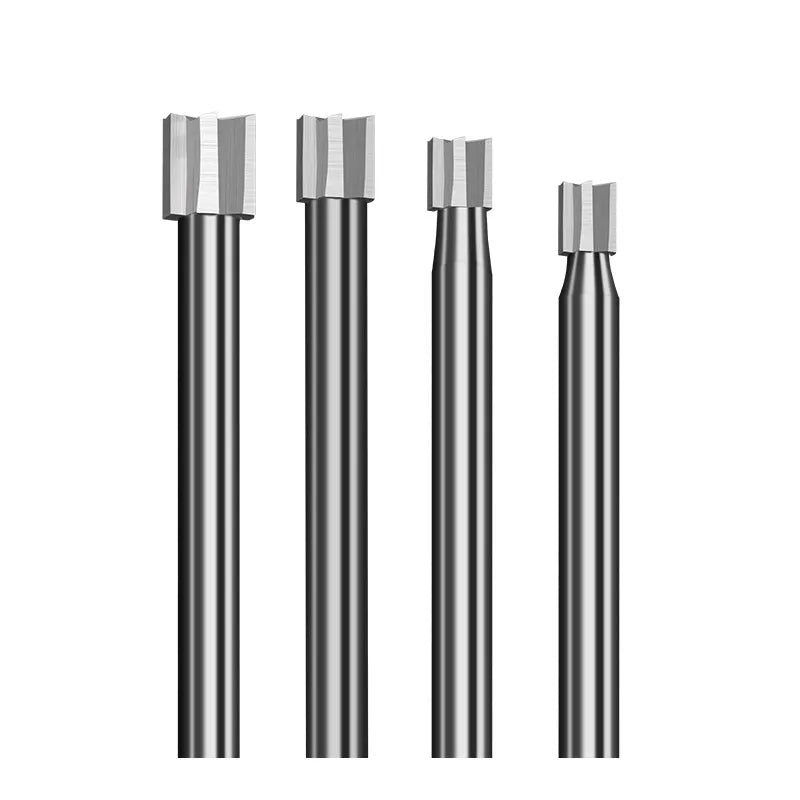 Electric Woodworking Carving Knife Set – White Steel Drill Bits