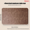 Nail Art Table Mat Foldable Leather Manicure Hand Rest Pad