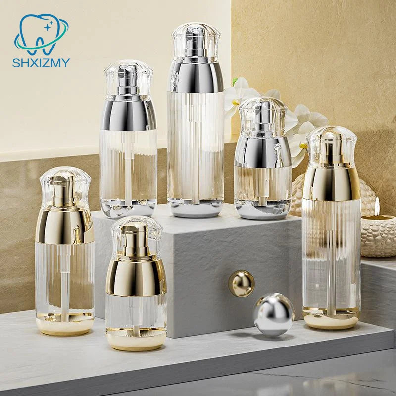 Vacuum Refillable Travel Bottles Leak-Proof Dispenser 30/60/90ml
