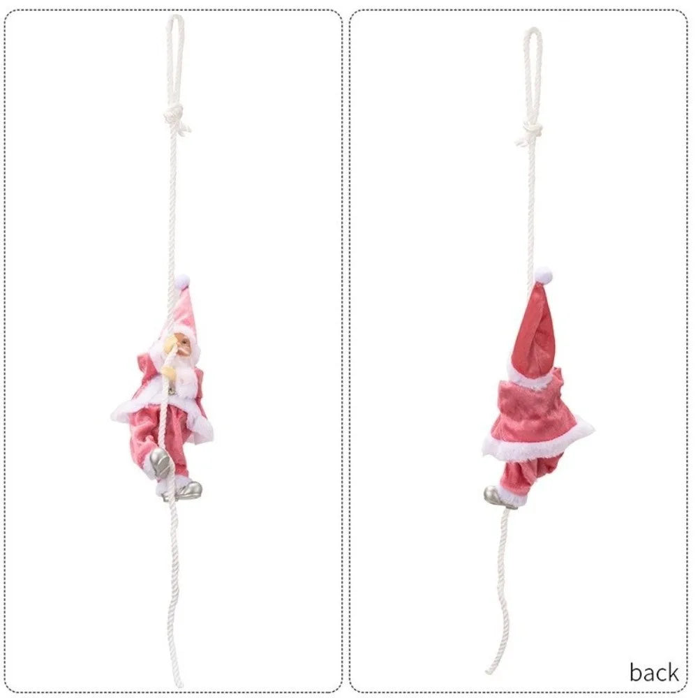 Climbing Santa Claus Christmas Tree Hanging Ornament