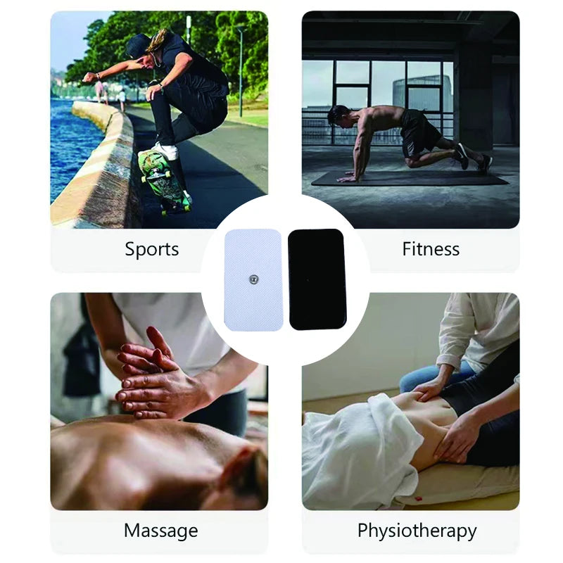 Conductive Gel Electrode Pads – TENS EMS Massager (10/20/30 Pack)