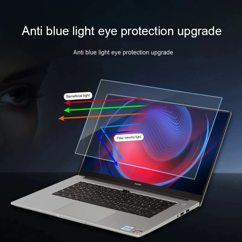Anti Blue Light Laptop Screen Protector – HD Frosted Film 13.6–15.6"