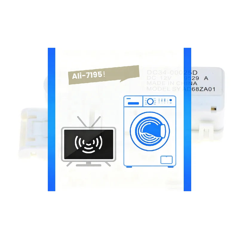 DC34-00025D Washing Machine Door Lock Switch Replacement