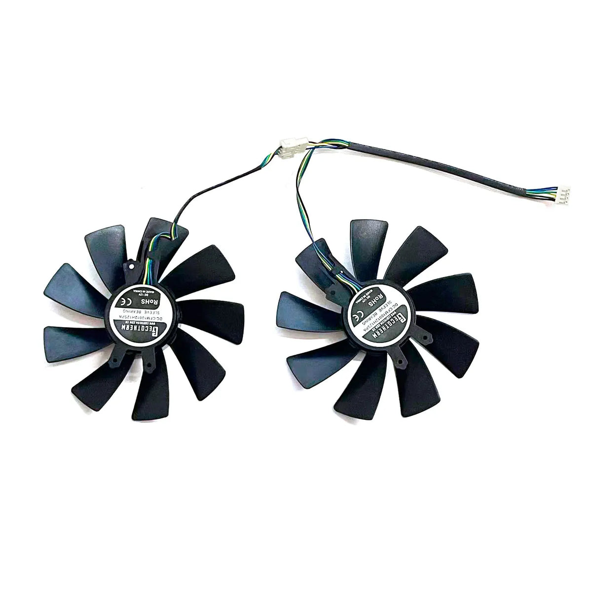 RTX 3070 GPU Replacement Fan – 100mm Dual Fan 4-Pin for PNY