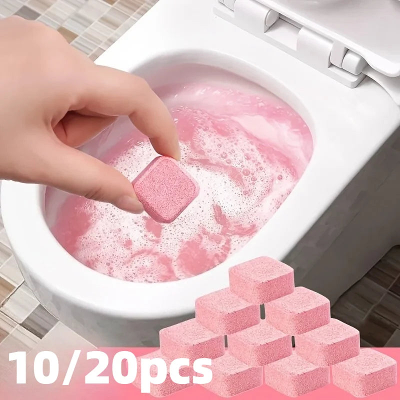 Toilet Cleaning Tablets – Descale, Stain Removal | 10 & 20 Pack