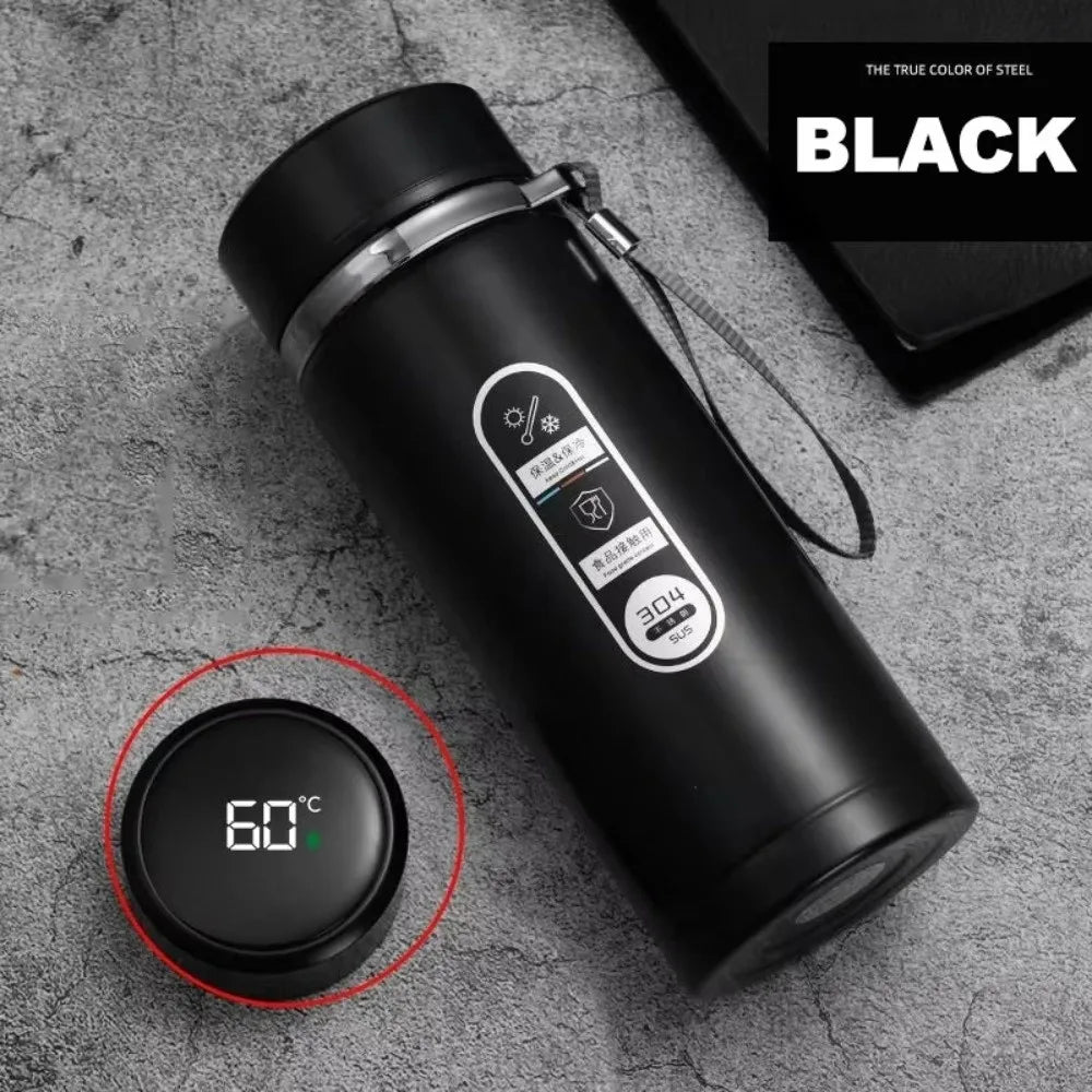 500ml Insulated Water Bottle with LED Temperature Display