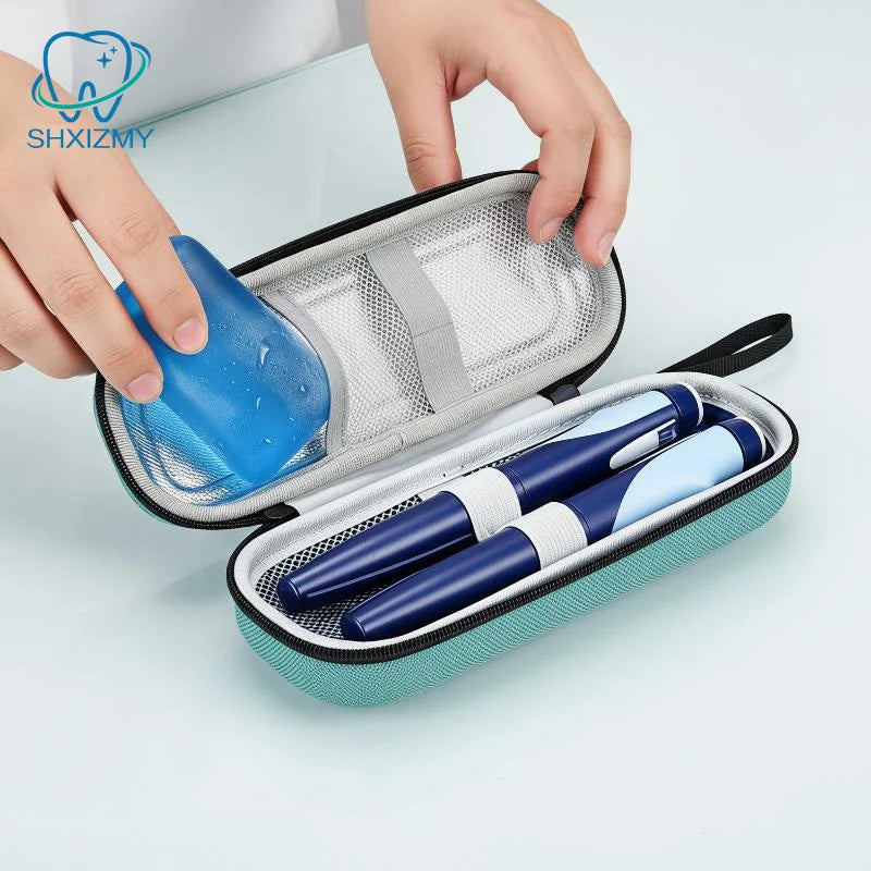 EVA Insulin Cooler Travel Case – Thermal Insulated Pen Bag
