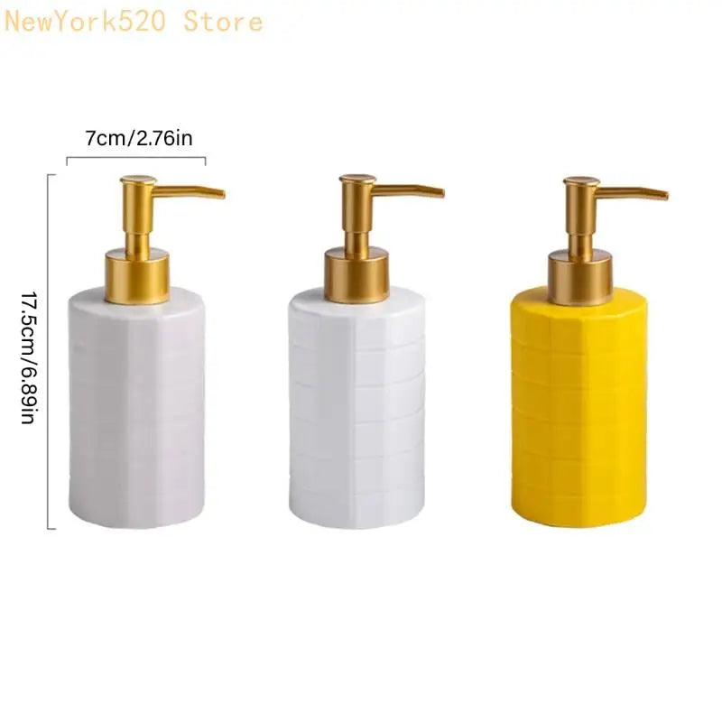 Ceramic Soap Dispenser – Non-Plastic Bathroom Countertop