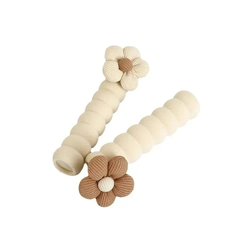 Anti-Static Floral Door Handle Cover – Silent Anti-Collision