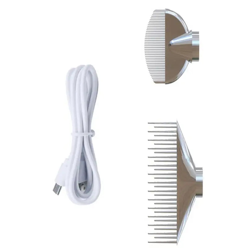 USB Rechargeable Pet Grooming Clipper – Low Noise Dog & Cat Trimmer