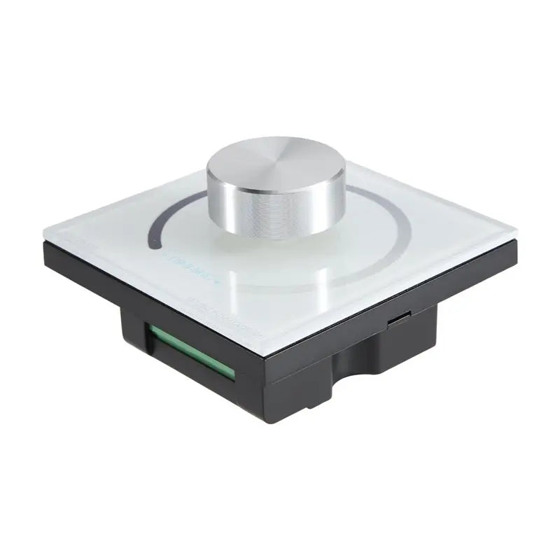 Wall Mounted PWM LED Strip Dimmer DC12V-24V Rotary Knob