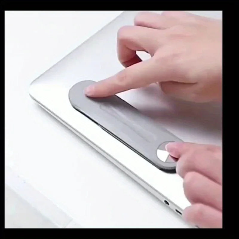 Magnetic Folding Phone Stand Laptop Side Mount Dual Screen